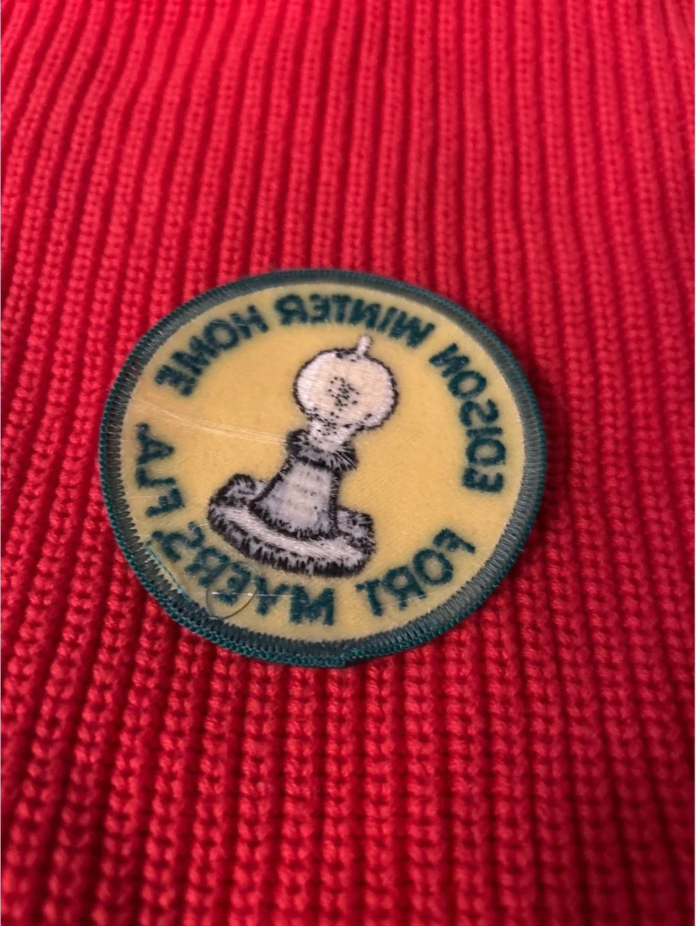 Vintage Edison Winter Home Fort Myers FLA Patch